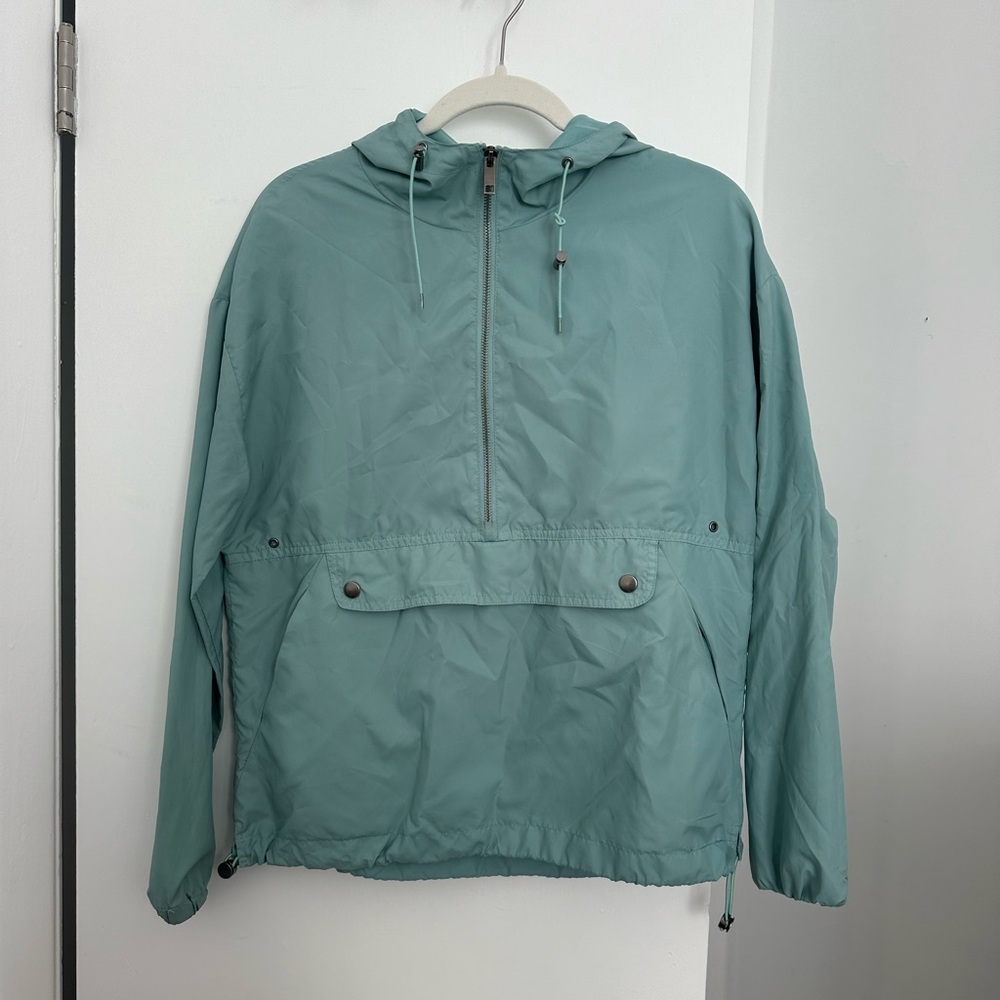 Teal Windbreaker